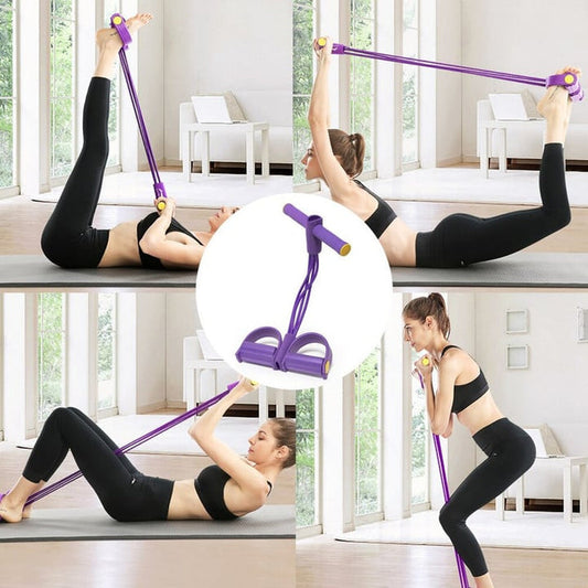 Fitness Resistance Bands-Pedal Ankle Puller