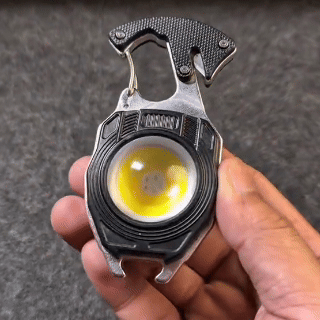 💡8-in-1 Multifunctional Keychain Flashlight🔦🌈