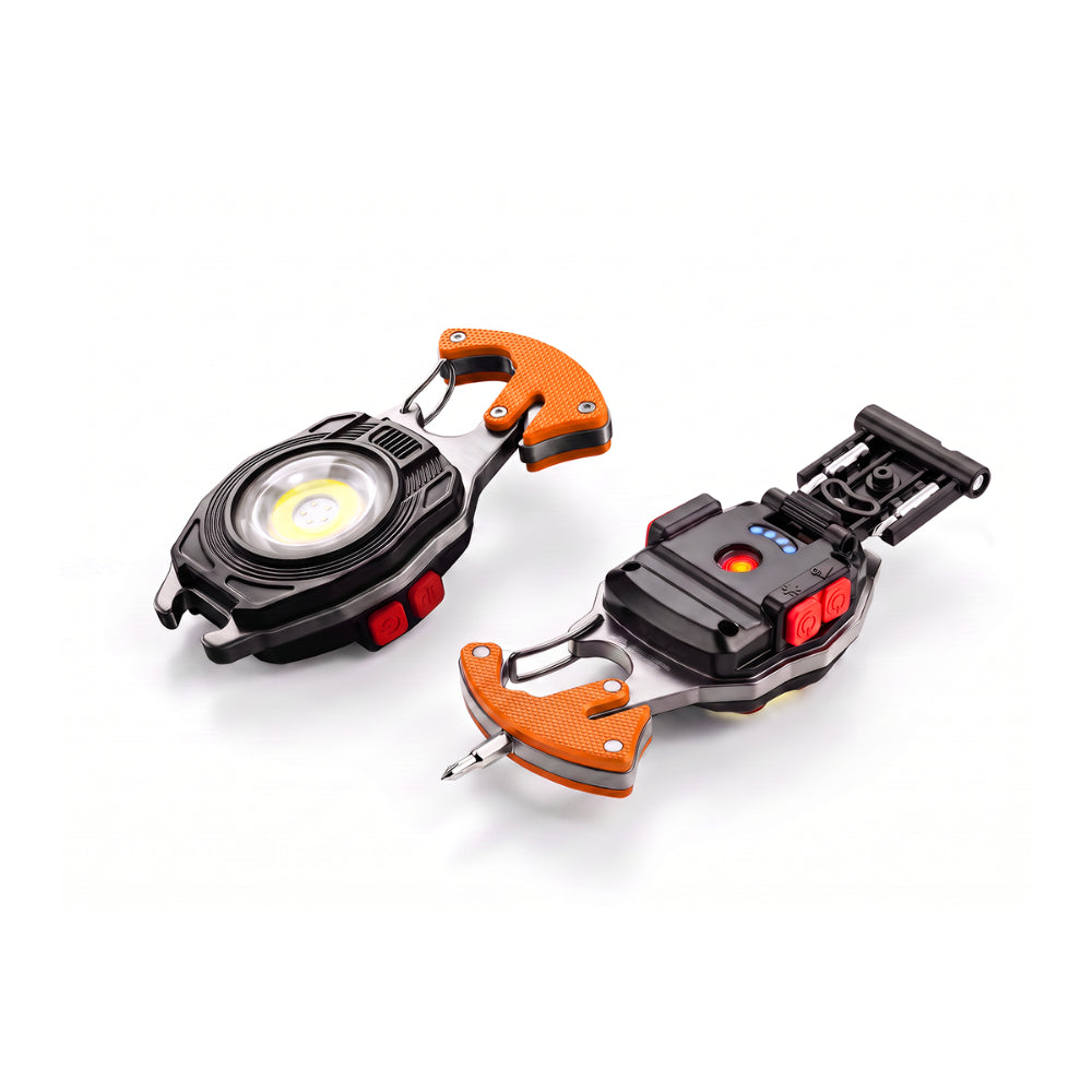 💡8-in-1 Multifunctional Keychain Flashlight🔦🌈