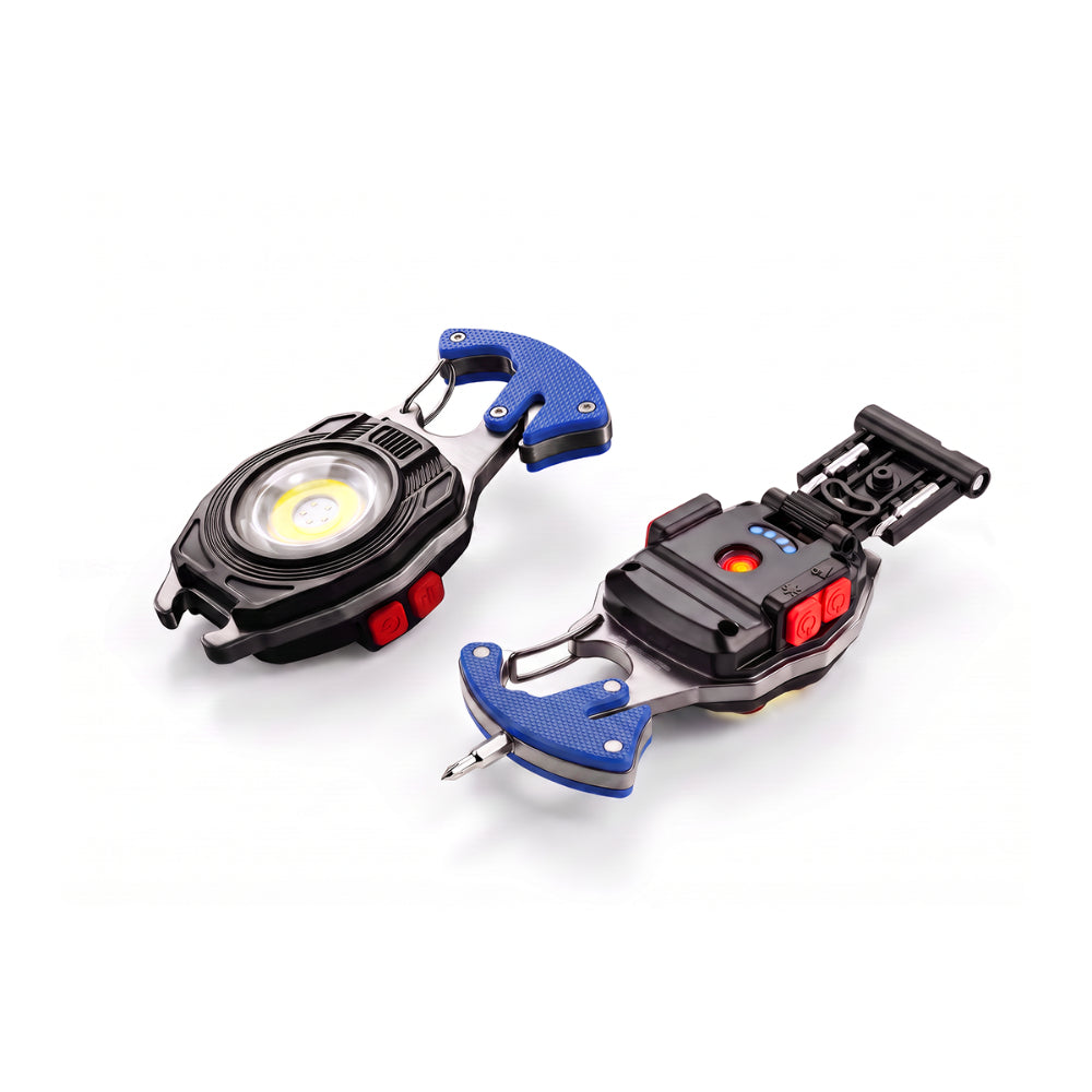 💡8-in-1 Multifunctional Keychain Flashlight🔦🌈