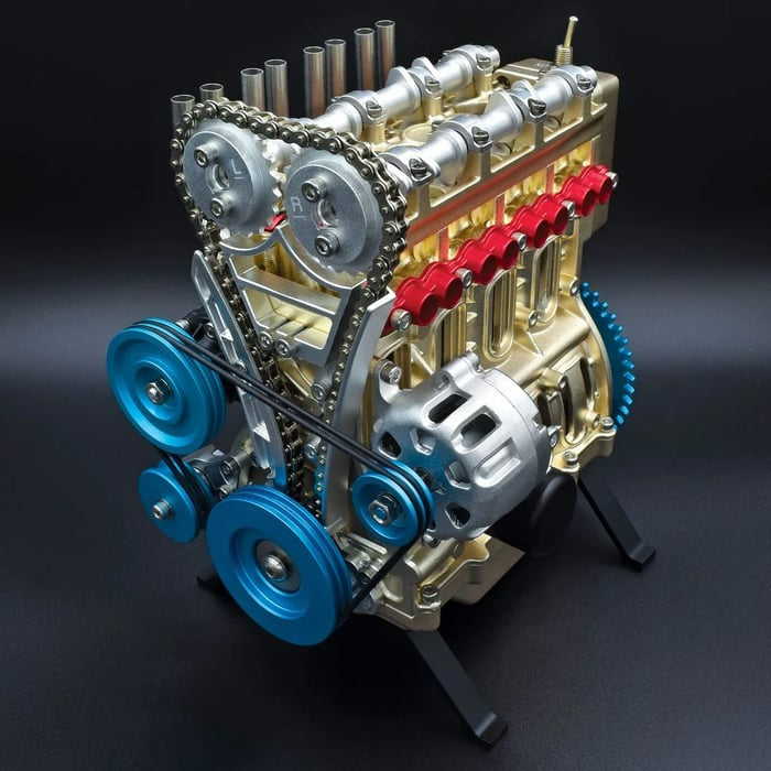 LIMITED EDITION 🚗Teching V8 Car Engine Model Kit
