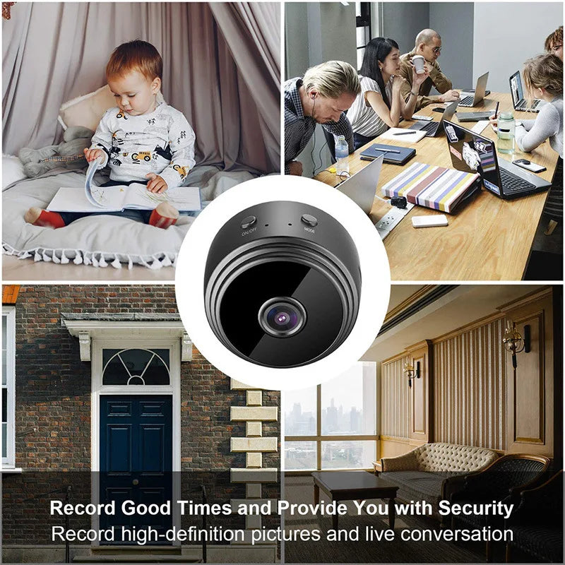 Mini 1080p HD Wireless Magnetic Security Camera