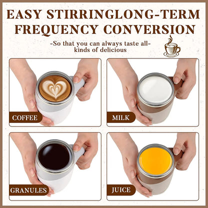 Sales 49% OFF-Automatic Magnetic Stirring Coffee Mug