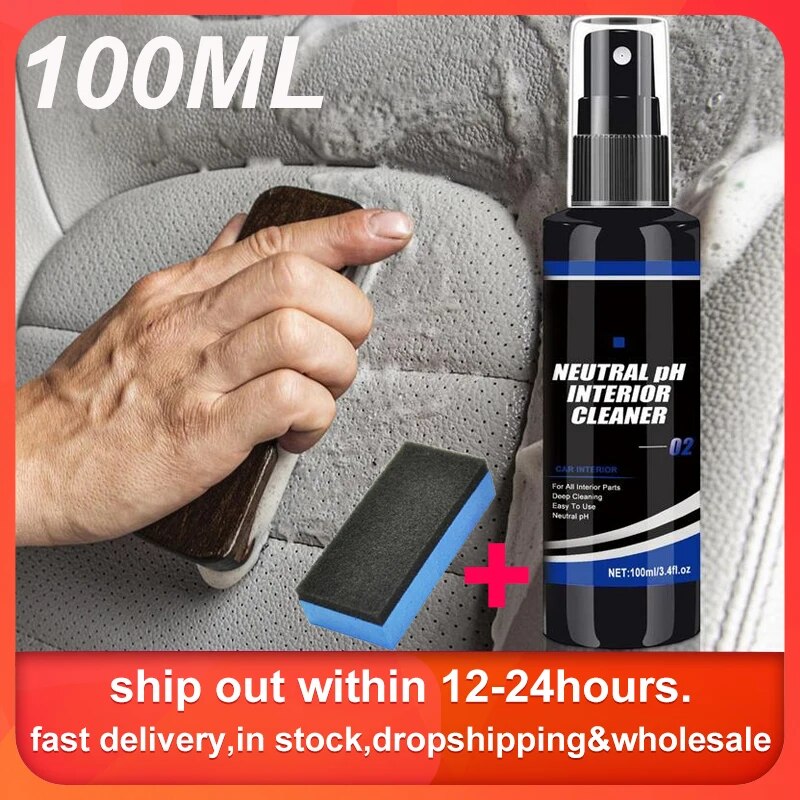 Car Interior Carpet Leather Full Effect Cleaner