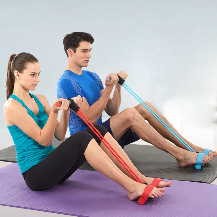 Fitness Resistance Bands-Pedal Ankle Puller