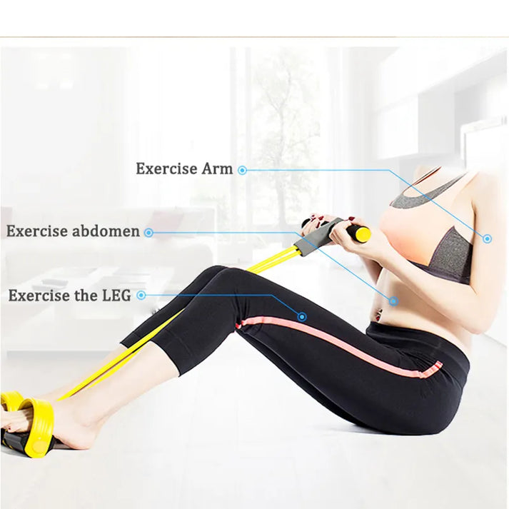 Fitness Resistance Bands-Pedal Ankle Puller