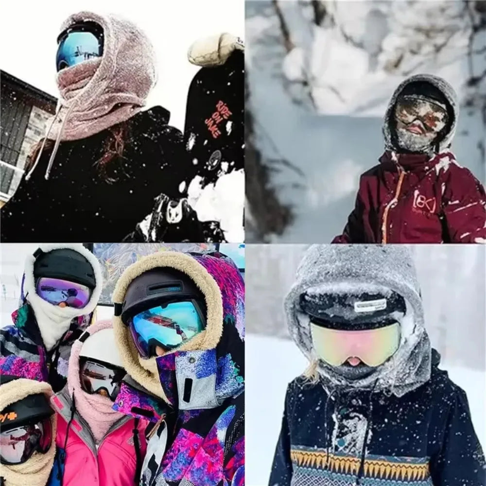The Best Christmas Gift🎄🎁Sherpa Hood Ski Mask