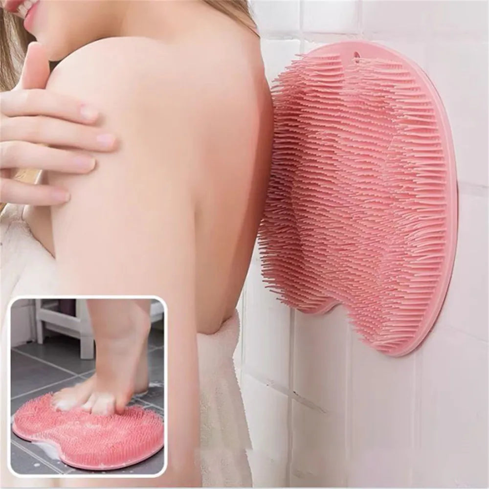 🔥The best choice for a gift for parents - Shower Foot & Back Scrubber Massage Pad