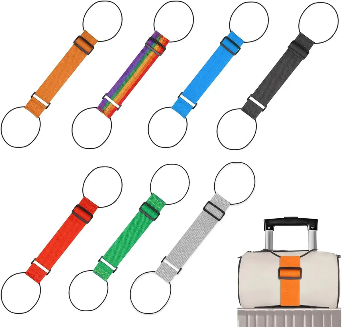 🔥 Last Day 50% OFF 🔥 Multi Use Strong Adjustable Luggage Connector Straps
