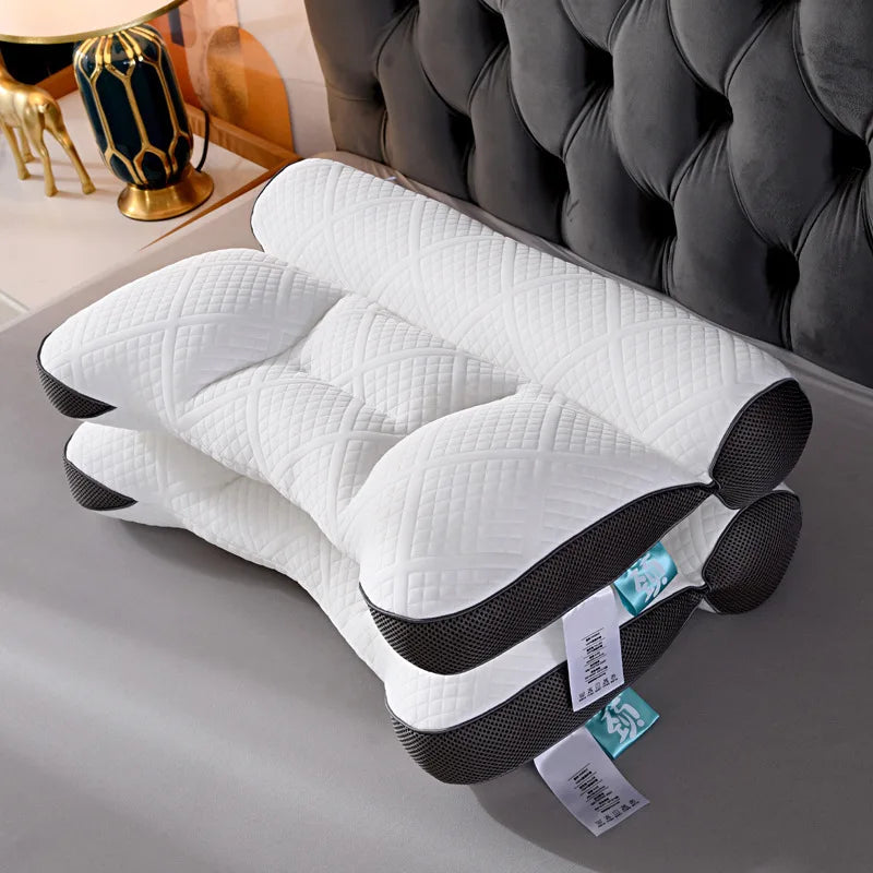 🔥 HOT SALE 🔥-Sleep Enhancing Cervical Support Comfort Down Pillow