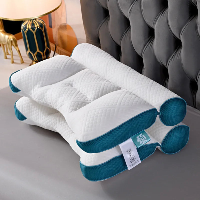 🔥 HOT SALE 🔥-Sleep Enhancing Cervical Support Comfort Down Pillow