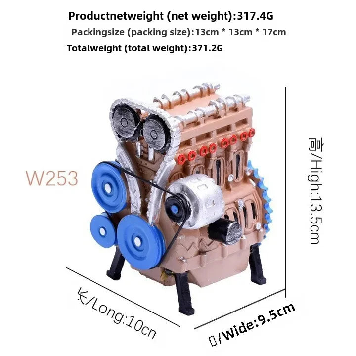 LIMITED EDITION 🚗Teching V8 Car Engine Model Kit