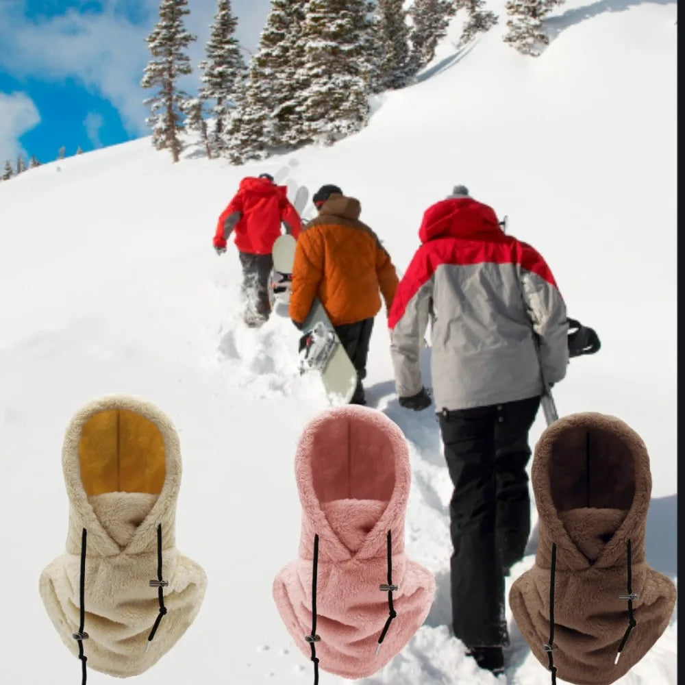 The Best Christmas Gift🎄🎁Sherpa Hood Ski Mask